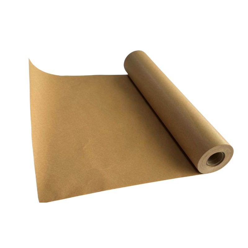 A Roll of Brown Kraft Paper for packaging & wrapping